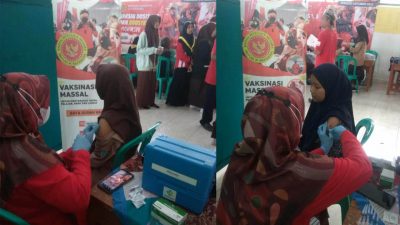 BIN Gencarkan Vaksinasi Massal Secara Jemput Bola Ke Lingkungan Pelajar Di Maparah Panjalu Ciamis