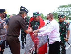 Pangdam I/BB Bersama Forkopimda Sumut Sambut Kedatangan Kasad di KNIA