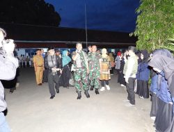 Pangdam III/SLW, disambut oleh Pimpinan Ponpes Darussalam dan Santri