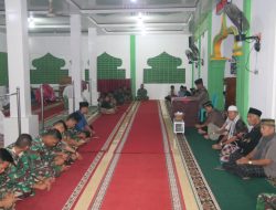 Satgas TMMD ke 115 Kodim 0311/Pessel, Hadiri Peringatan Maulid Nabi Muhammad SAW Ke 1444 H