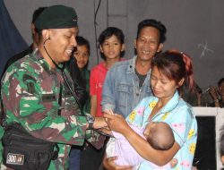 Bergerak Malam Hari, Yonif Raider 300/Bjw Sasar Tenda Tenda Pengungsian