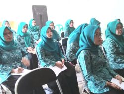 Bhabinkamtibmas Desa Madiasari Berikan Binluh Hukum dan Kamtibmas Kepada Para Kader dan Ibu PKK