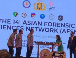 Kabaharkam Polri Buka Pertemuan The 14th Asian Forensic Sciences Network 2022