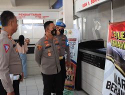 Kapolres Tasikmalaya Kota Cek Kantor Samsat, Guna Pastikan Pelayanan Publik Sesuai Prosedur dan Bebas Pungli