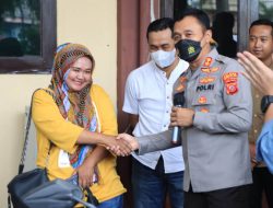 Kapolres Tasikmalaya Kota Serahkan Sepeda Motor Kepada Pemiliknya Kembali, Tanpa Dipungut Biaya