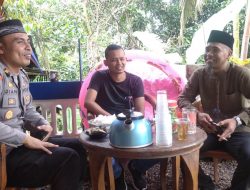 Kapolsek Cigalontang Laksanakan Program Quick Wins Presisi Dengan Giat Silaturahmi Kamtibmas