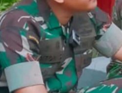Kecelakaan Lalin a.n. Serda Anton, Anggota Yon Armed 4/Parahyangan 105 GS