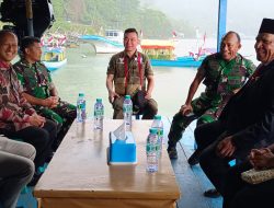 Pangdam XVIII/Kasuari Kunjungi Fakfak Sampaikan Program Kodam Senantiasa Sejalan Mendukung Dan Mensukseskan Program Pemda