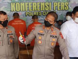 Polres Ciamis Amankan 4 Orang Tersangka Tindak Pidana Pencurian Dengan Pemberatan