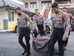 Polres Ciamis, Kirim Personil BKO Tanggap Darurat Bencana Alam Gempa Bumi Di Cianjur