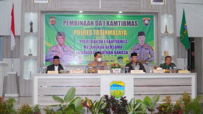 Polres Tasikmalaya Kabupaten Laksanakan Pembinaan Dai Kamtibmas