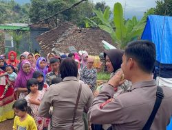 Tebar Keceriaan Terus Dilakulan Oleh Konselor Polres Ciamis, Pada Para korban Terdampak Gempa Bumi Di Cianjur