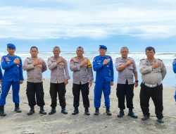 Ka Pos Pelayanan Pantai Pasanggrahan Kecamatan Cipatujah Dalam Giat Asistensi dari Pamen Asistensi Polda Jabar