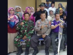 Kapolsek Pamarican Hadiri Giat Penyambutan Atlet Paralyimpic Peparda Jabar Ke -VI Ta.2022