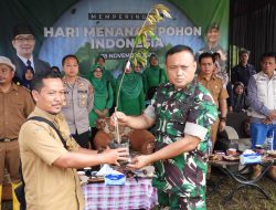 Kodim 0613/Ciamis Tanam Ribuan Pohon Dalam Rangka Peringati Hari Tanam Sedunia