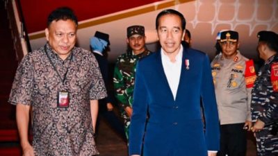 Aparat Gabungan TNI dan Polri Amankan Kunjungan Presiden RI ke Sulut