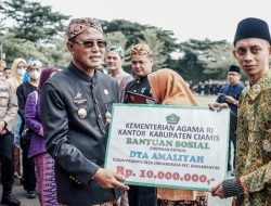 Bupati Herdiat Pimpin Upacara Peringatan Hari Amal Bhakti ke-77 Kemenag Tingkat Kabupaten Ciamis