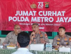 Ditbinmas Polda Metro Jaya Gelar Jumat Curhat Dengan Penghuni Apartemen di Kemayoran Jakpus