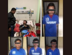 Empat Pelaku Penganiayaan Terhadap Pengamen Hingga Babak Belur ,Berhasil Ditangkap Polsek Indihiang