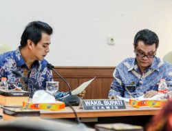Hadiri Roadshow Online Kemenko PMK, Wabup Ciamis Sebut Angka Kemiskinan dan Stunting di Ciamis Menurun