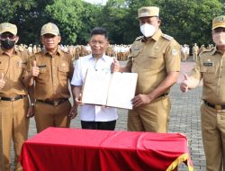 Jelang Pemilihan Umum, Bawaslu Kota Bekasi Tandatangani Pinjam Pakai Kantor