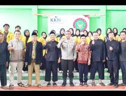 Kanit Binmas Polsek Sodonghilir, Turut Sambut Kedatangan KKN Para Mahasiswa UNSIL Tasikmalaya
