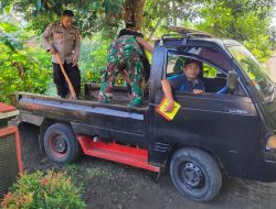 Kanit QR Patroli Bripka Firman Setiawan Laksanakan Giat Pelayanan Gatur Pagi