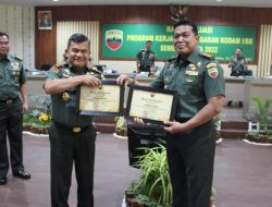 Kerja Keras dan Dedikasi Prajurit/PNS Korem 023/KS Raih Presitasi Satker Terbaik Kodam I/BB