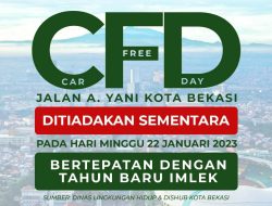 Pekan ini CFD Kota Bekasi Dihentikan Sementara untuk Perayaan Imlek