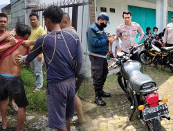Pencuri Sepeda Motor Babak Belur Dihajar Warga, Polsek Cisayong Segera Amankan Pelaku dan Barang Bukti