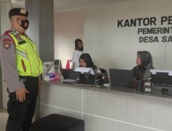 Personil Polsek Singaparna, Giat Patroli Dumas Keliling Sekaligus Patroli Dialogis