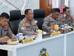 Pimpin Rapat Perkembangan Situasi Kamtibmas, Kapolda Jabar Atensi Kejahatan Jalanan di Wilayah Polda Jabar