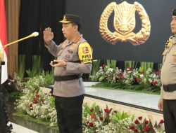 Polri Gelar Upacara Korps Raport ke 42 Pati dan 121 Pamen