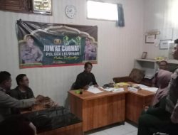 Polsek Leuwisari, Gelar Kegiatan Jum’at Curhat Bersama Kepala Desa, Stapf Dan Warga Desa Sariwangi