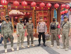 Satpol PP Kota Bekasi Gerak Pengamanan Perayaan Imlek di Kota Bekasi