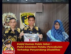 Kabidhumas Polda Jabar : Polisi Amankan Pelaku Pencabulan Terhadap Penyandang Disabilitas