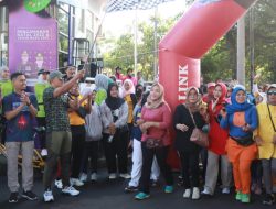 Antusias Warga Kota Tasikmalaya, Meriahkan Jalan Santai Dalam Rangka Operasi Keselamatan Lodaya 2023