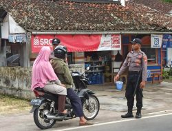 Dalam Ops Keselamatan Lodaya 2023, Sat Lantas Polres Banjar Tindak Pengendara dengan Knalpot Brong