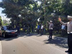Hari Jadi Kota Banjar yang Ke-20, Polres Banjar Melaksanakan Pengawalan dan Pengamanan Rangkaian Kegiatan Hari Jadi Kota Banjar