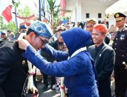 Kapolres Banjar Menghaadiri Rapat Paripurna Istimewa DPRD Kota Banjar dengan Dihadiri oleh Gubernur Jawa Barat