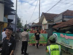 Kegiatan Bhabinkamtibmas Kelurahan Setianegara, Melaksanakan Pengamanan Pawai Imtihan Madrasah Al Hidayah