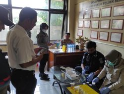Kegiatan Gaktibplin, Siepropam Polres Metro Bekasi Kota kunjungi Polsek Bekasi Utara