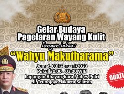 Mabes Polri Gelar Wayang Kulit Grand Prize Rumah