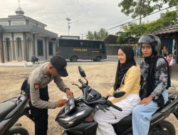 Masyarakat Pangandaran Wajib Menggunakan Helm SNI, Kapolres Pangandaran : Kepala Kita Lebih Mahal Dari Helm SNI