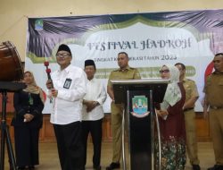 Plt. Wali Kota Buka Festival Hadrah Jelang HUT Kota Bekasi ke 26 Tahun