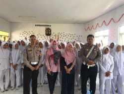 Police Goes to School, Sat Lantas Polres Banjar Berikan Penyuluhan di SMK Bhakti Kencana