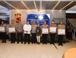 Polres Banjar Menerima Penghargaan dari Ombusdman RI terkait Penilaian Penyelenggaraan Pelayanan Publik