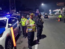 Polres Tasikmalaya Kota dan Sat Brimob Batalyon D Polda Jabar, Gelar KRYD dan Patroli Hingga Pagi, Antisipasi Gangguan Kamtibmas