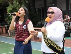 Skill Competition Damkar Kota Bekasi Berlanjut Di Hari Kedua, Petugas Tampilkan Lomba Ladder Pitching