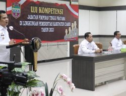 Wakil Bupati Ciamis Buka Secara Resmi Uji Kompetensi Jabatan Pimpinan Tinggi Pratama (JPTP) di Lingkungan Pemerintah Kabupaten Ciamis